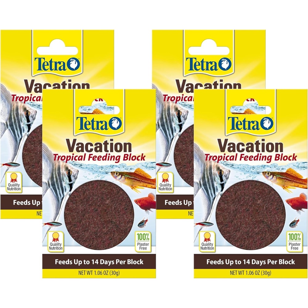 image:imageTetra Weekend and Vacation Feeder SlowRelease Fish Food for Tropical Fish 106 Ounce Pack of 1106 Ounce Pack of 4