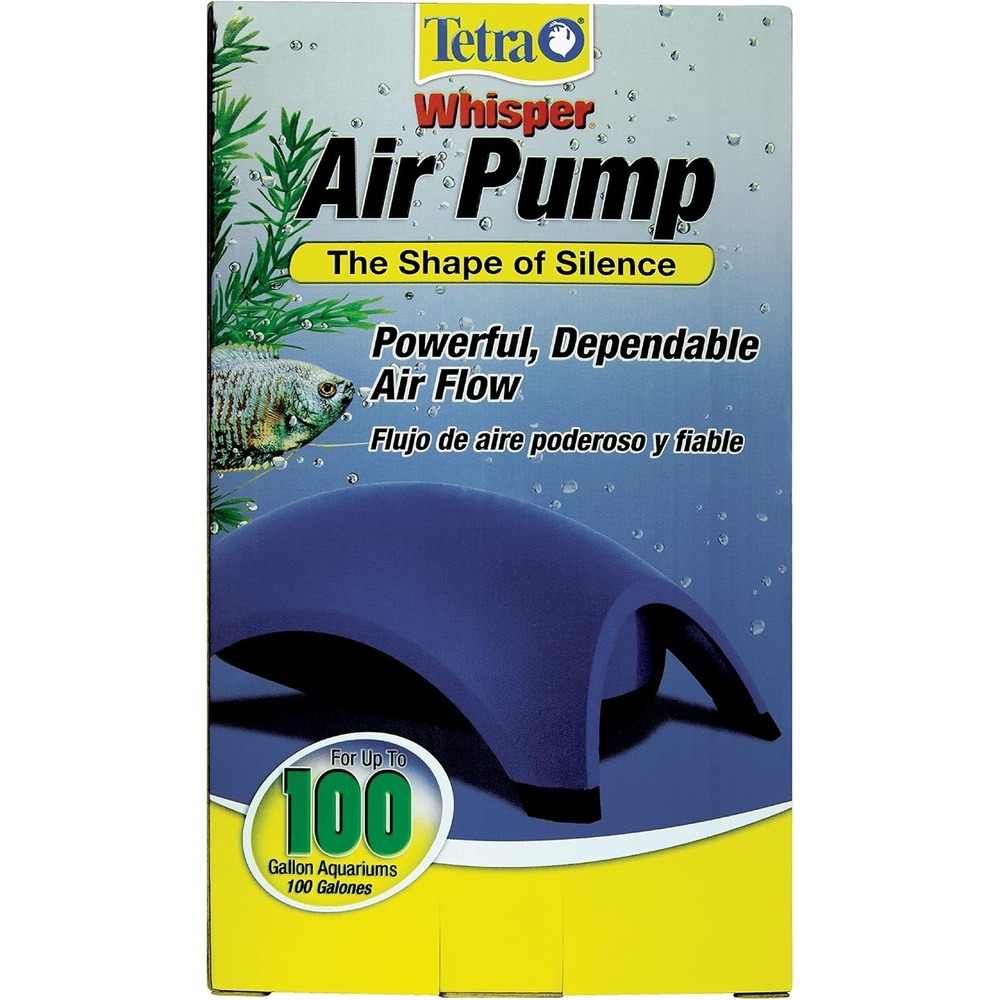 image:imageTetra Whisper Air Pump 20 To 40 Gallons For Aquariums Powerful Airflow NonUL Listed60100gallon
