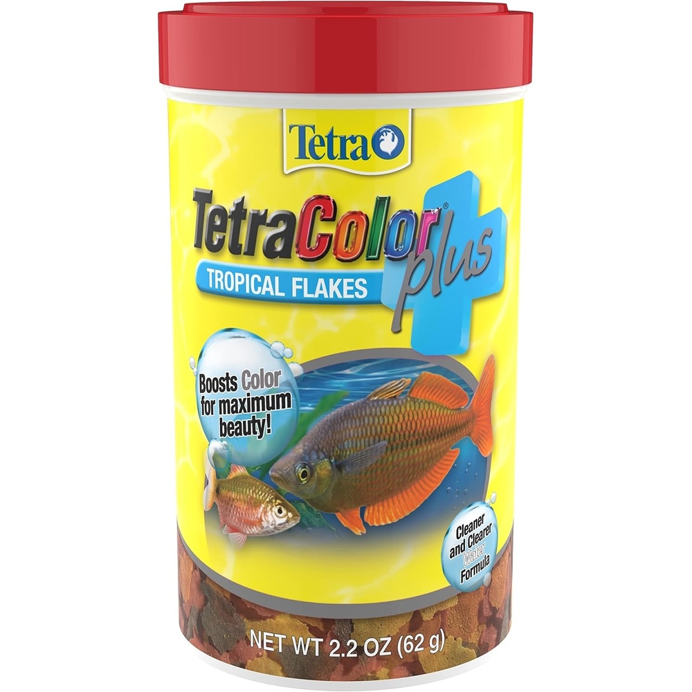 image:imageTetraColor PLUS Tropical Flakes with Color Enhancing 22 Ounce Pack of 122 Ounce Pack of 1