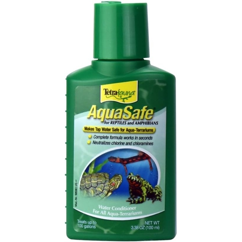 image:imageTetraFauna AquaSafe for Reptiles and Amphibians 338 Oz AquaTerrarium Water Conditioner Makes Tap Water Safe100ml