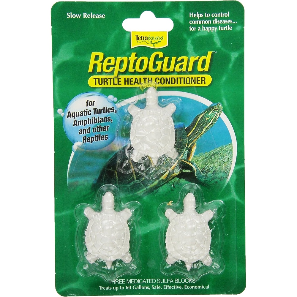 image:imageTetraFauna ReptoGuard Turtle Health Conditioner 3 Count SlowRelease 19514Conditioner