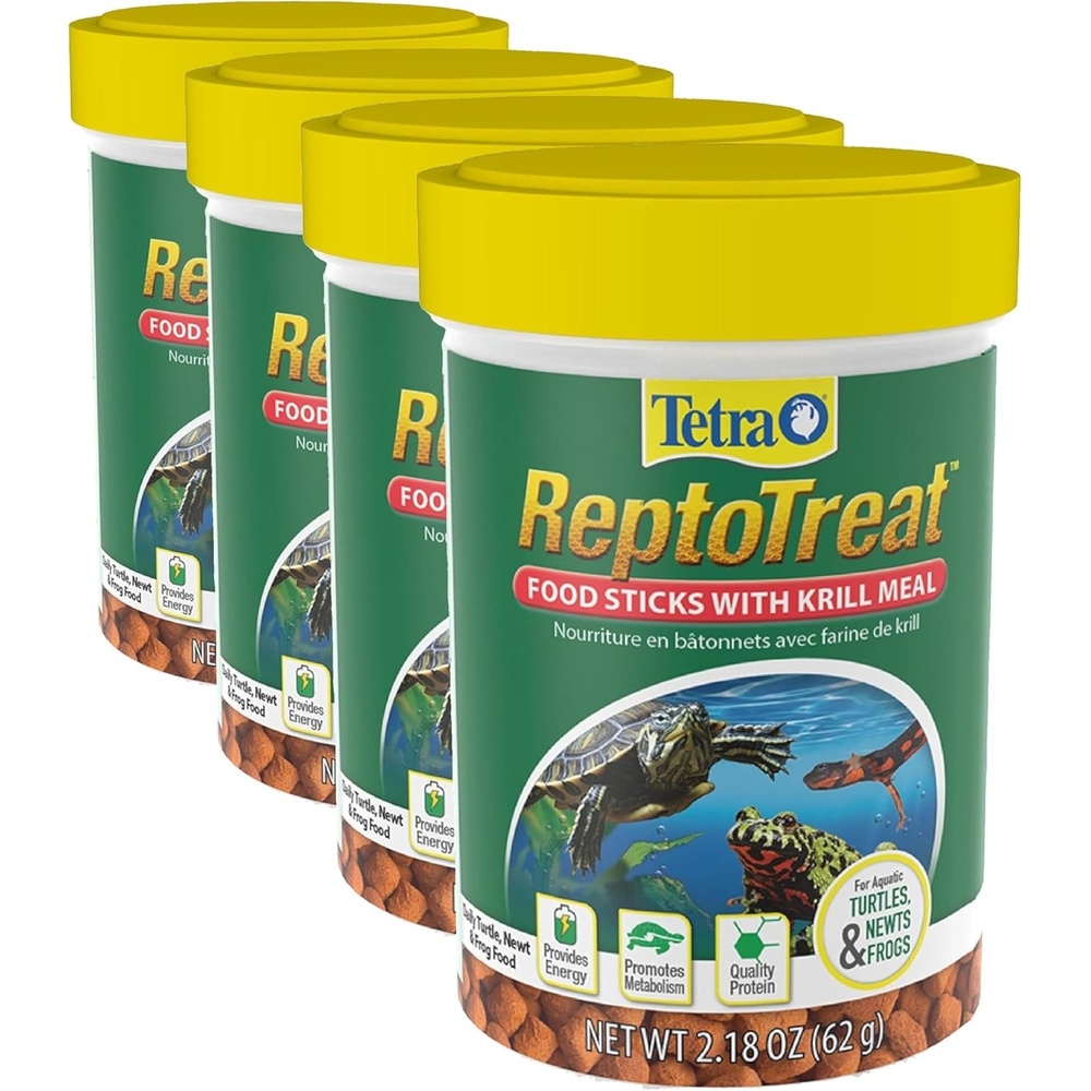 image:imageTetraFauna ReptoTreat Suprema 218 Ounces Food Supplement for Aquatic Turtles Newts and Frogs 1Pack218 Ounce Pack of 4