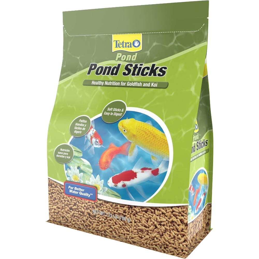 image:imageTetraPond Pond Sticks Pond Fish Food for Goldfish and Koi 172 PoundsFish