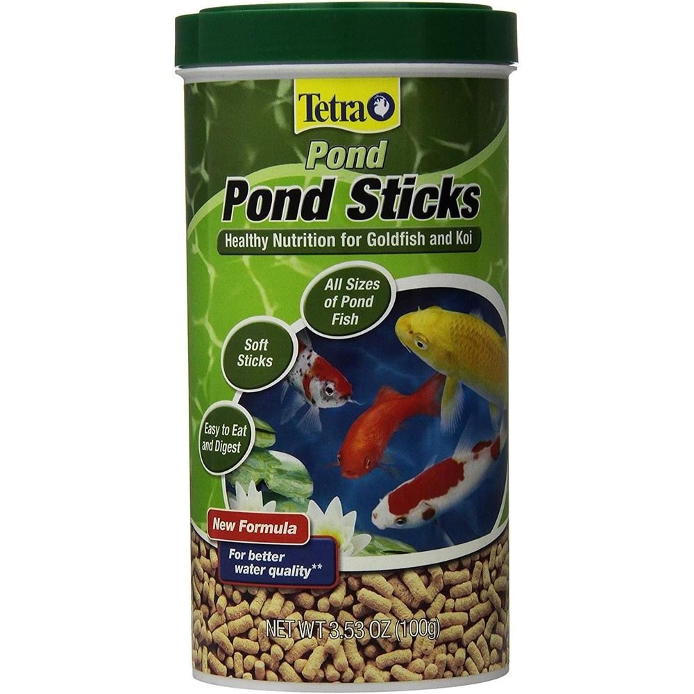 image:imageTetraPond Pond Sticks Pond Fish Food for Goldfish and Koi 172 PoundsSeafood