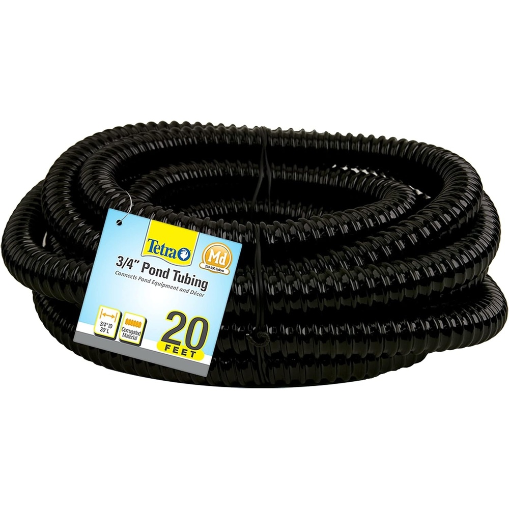 image:imageTetraPond Pond Tubing 34 Inch Diameter 20 Feet Long Connects Pond Components