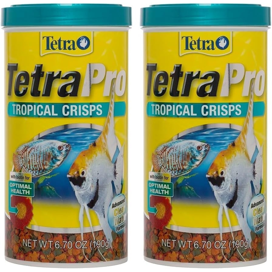 image:imageTetraPro Tropical Crisps 670 Ounces Fish Food Advanced Clear Water Formula67 Ounce Pack of 2