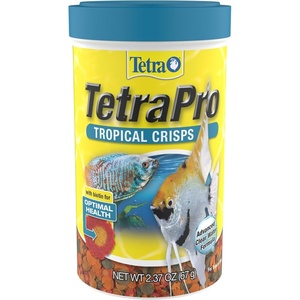 Tetra 77072 TetraPRO Tropical Crisps for Fishes, Net wt 2.37 oz(2.37 Ounce (Pack of 1))