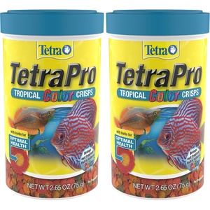 Tetra 77079 TetraPRO Color Crisps for Fishes, 2.65 oz(2.65 Ounce (Pack of 2))