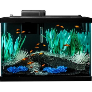 Tetra Aquarium, 20 Gallon, Complete Tropical Fish Tank Kit With LED Lighting And Decor For Freshwater Fish(Color Fusion)