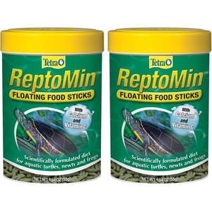 Tetra ReptoMin Floating Food Sticks, Food for Aquatic Turtles, Newts and Frogs, 10.59 oz (Pack of 1)(1.94 Ounce (Pack of 2))