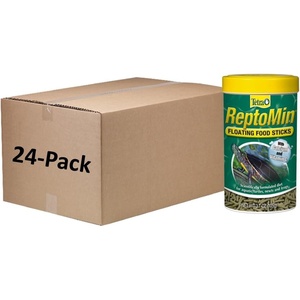 Tetra ReptoMin Floating Food Sticks, Food for Aquatic Turtles, Newts and Frogs, 10.59 oz (Pack of 1)(3.7 Ounce (Pack of 24))