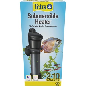 Tetra Submersible Heater With Electronic Thermostat, 200-Watt(2-10 Gallon)