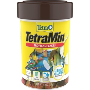 Tetra TetraMin Tropical Flakes 4.52 Pounds, Nutritionally Balanced Diet For Aquarium Fish(0.42 Ounce (Pack of 1))
