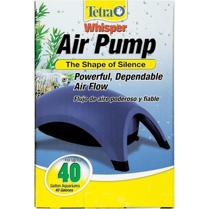 Tetra Whisper Air Pump 20 To 40 Gallons, For Aquariums, Powerful Airflow, Non-UL Listed(20-40-gallon)