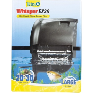 Tetra Whisper EX 70 Filter For 45 To 70 Gallon aquariums, Silent Multi-Stage Filtration(20-30 Gallon)