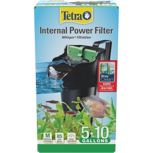 Tetra Whisper Internal Power Filter, Large Bio-Bag Filter Cartridges, 3-Stage Filtration, 20-40 gal(5 – 10 Gallons)