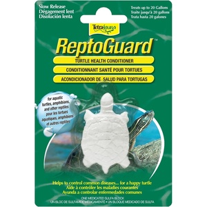 TetraFauna ReptoGuard Turtle Health Water Conditioner 1 Count, Slow-Release(1-Count)