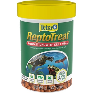 TetraFauna ReptoTreat Suprema 2.18 Ounces, Food Supplement for Aquatic Turtles, Newts and Frogs, 1-Pack(2.18 Ounce (Pack of 1))