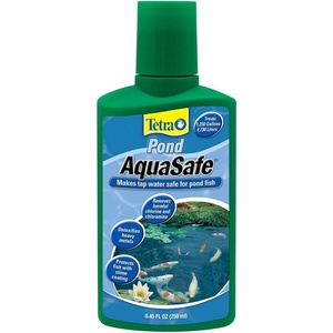 TetraPond AquaSafe 16.9 Ounces, Makes Tap Water Safe For Pond Fish