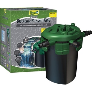 TetraPond Bio-Active Pressure Filter, For Ponds Up to 1500 Gallons(Ponds Up to 2500 Gallons)
