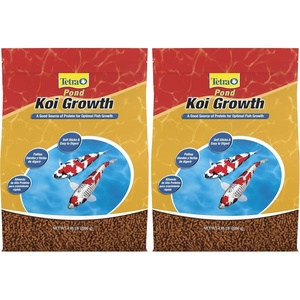 TetraPond Koi Growth 4.85 Pounds, Soft Sticks, Pond Fish Food(4.85 Pound (Pack of 2))
