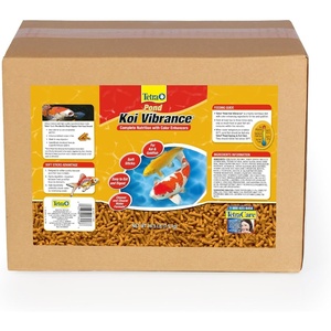 TetraPond Koi Vibrance, Soft Sticks, Easy to Digest Floating Pond Food, 5.18 lbs(16.5 Pound (Pack of 1))