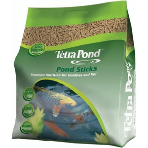 TetraPond Pond Sticks Pond Fish Food for Goldfish and Koi, Healthy Nutrition Clear Water Pond Food(6.61 Pound (Pack of 1))