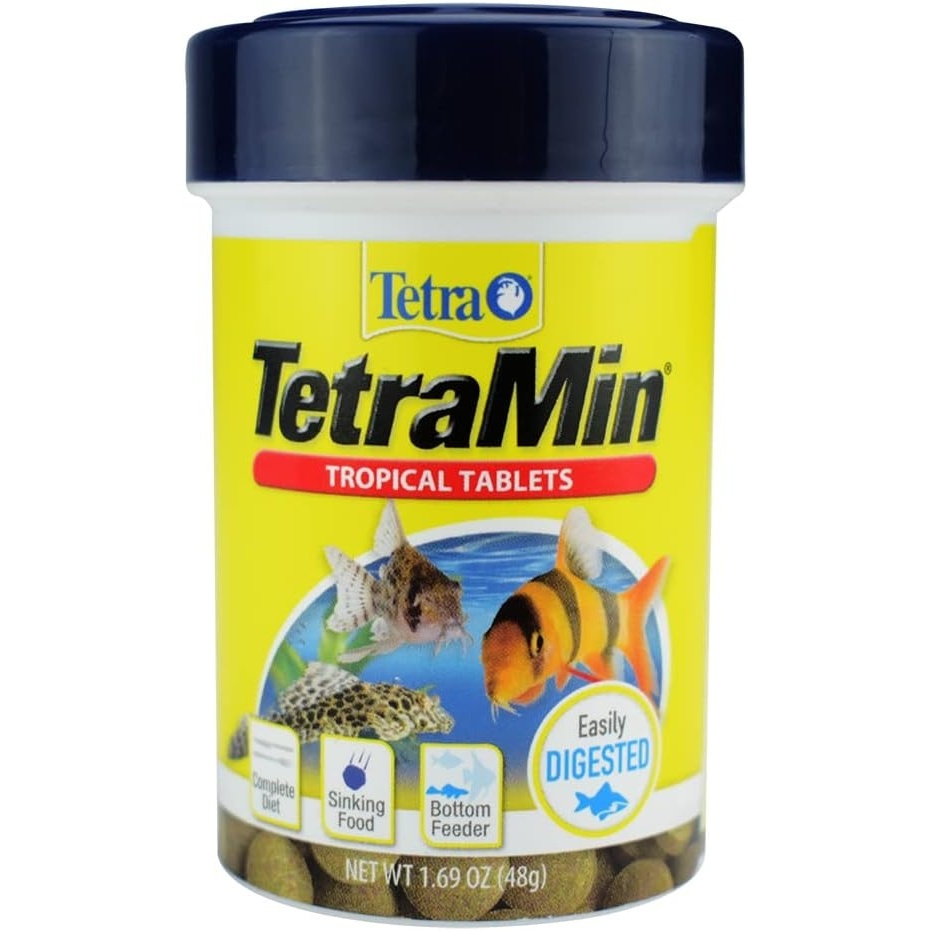 image:imageTetra TetraMin Tropical Tablets 169 Ounces Nutritionally Balanced Fish Food For Bottom Feeders169 Ounce Pack of 1