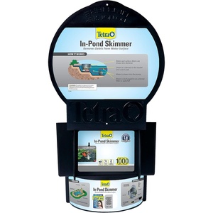 Tetra Pond in-Pond Skimmer for Ponds Up to 1000 Gal | Removes Debris From Pond Surface Before It Stinks, Easy To Install & Clean, For Large Ponds 500 to 1,000 Gallons